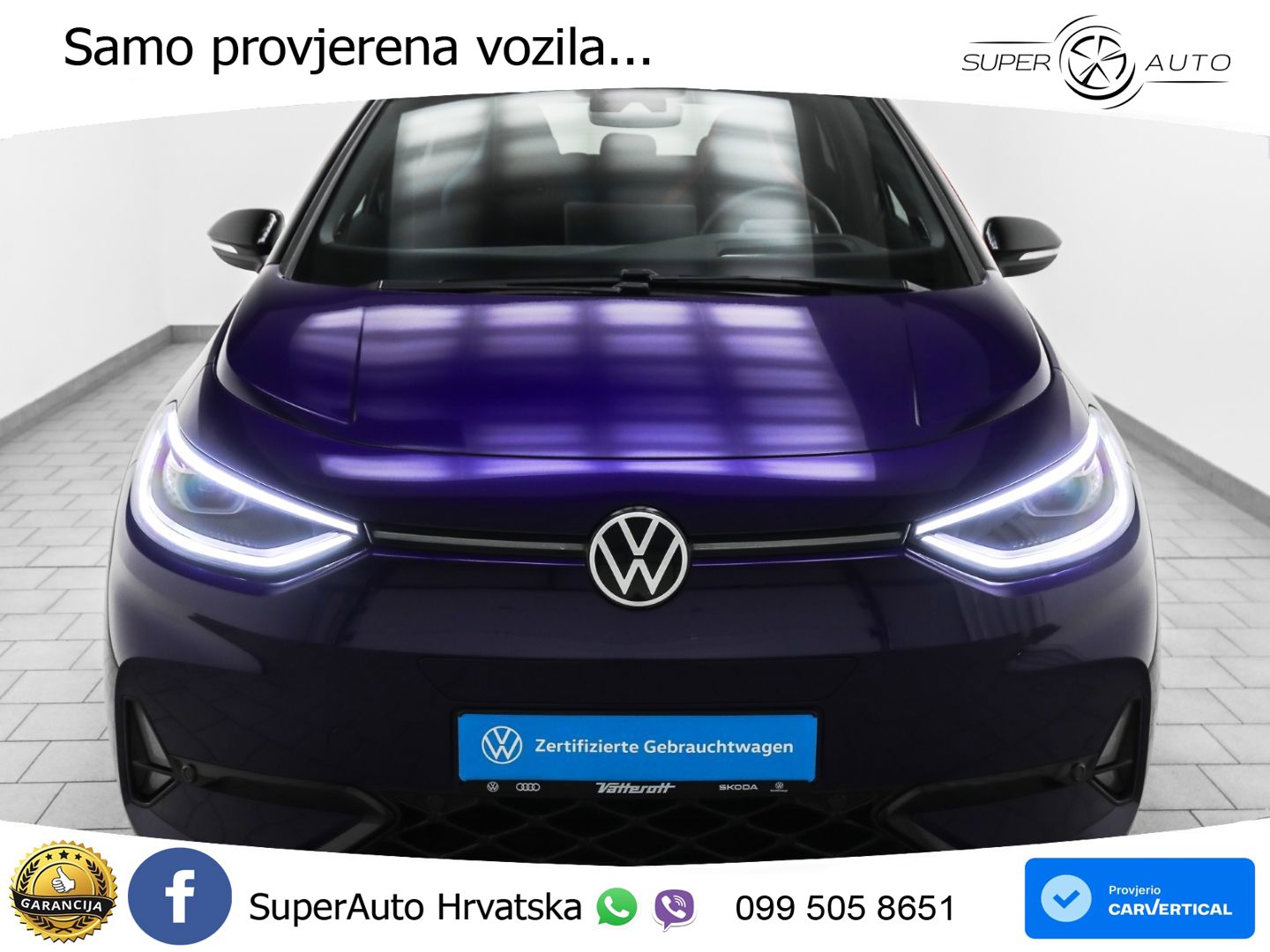 Volkswagen ID.3 GTX 84 kWh (286 KS) LED+GR SJED+ACC