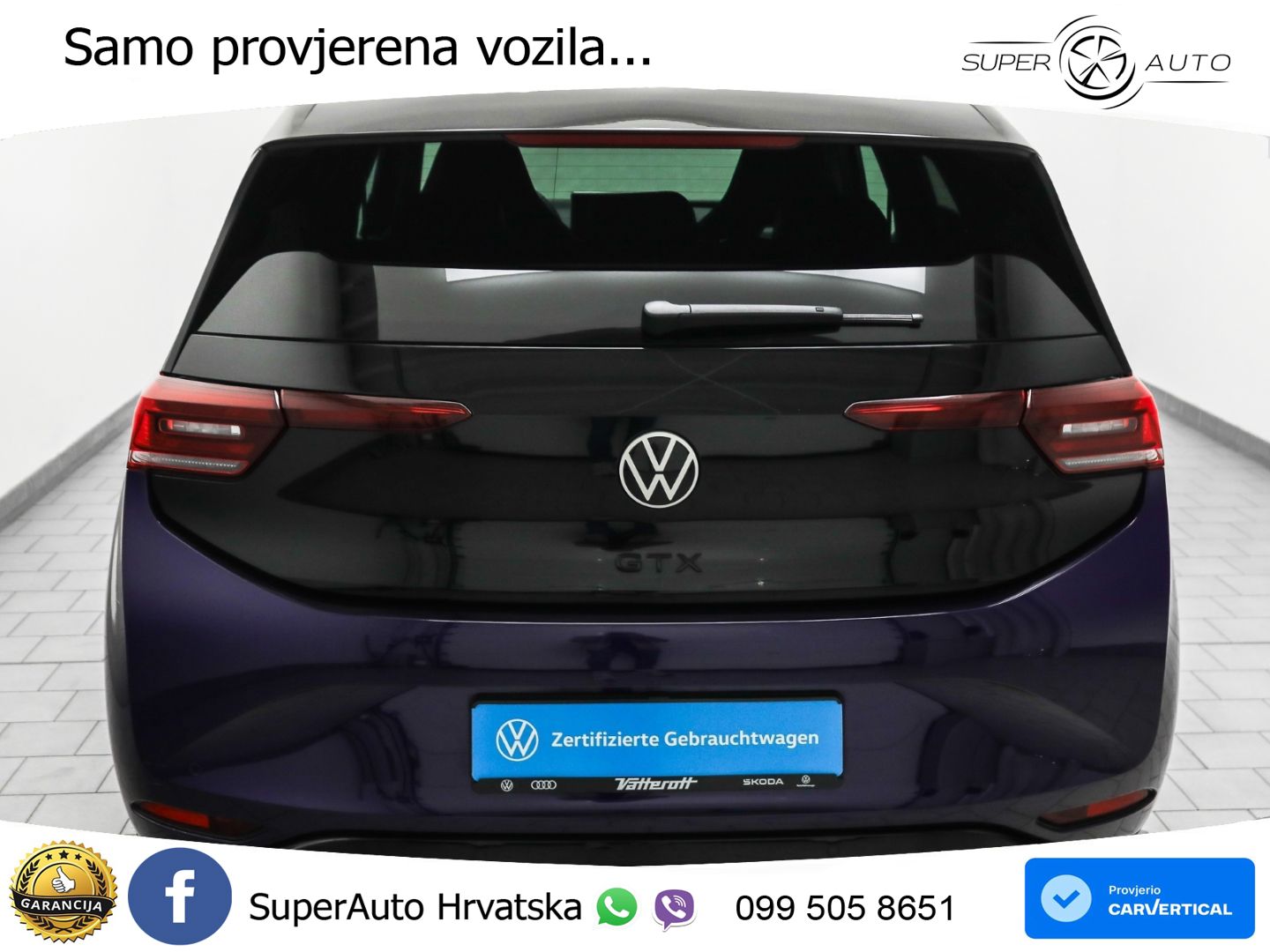 Volkswagen ID.3 GTX 84 kWh (286 KS) LED+GR SJED+ACC