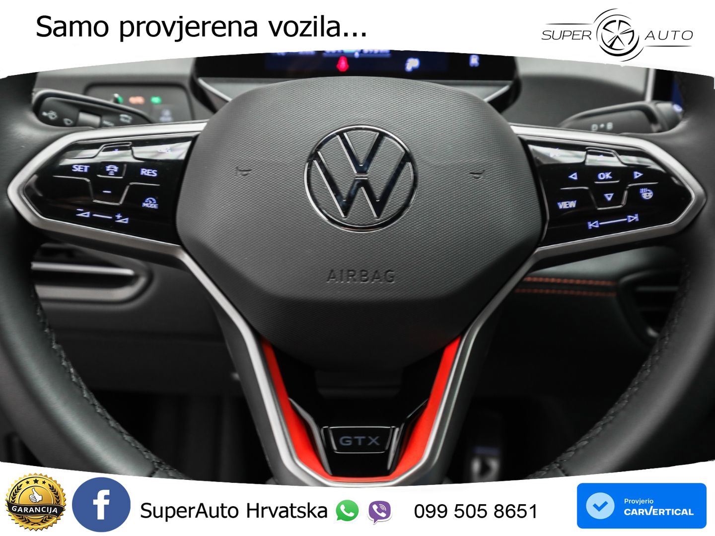 Volkswagen ID.3 GTX 84 kWh (286 KS) LED+GR SJED+ACC