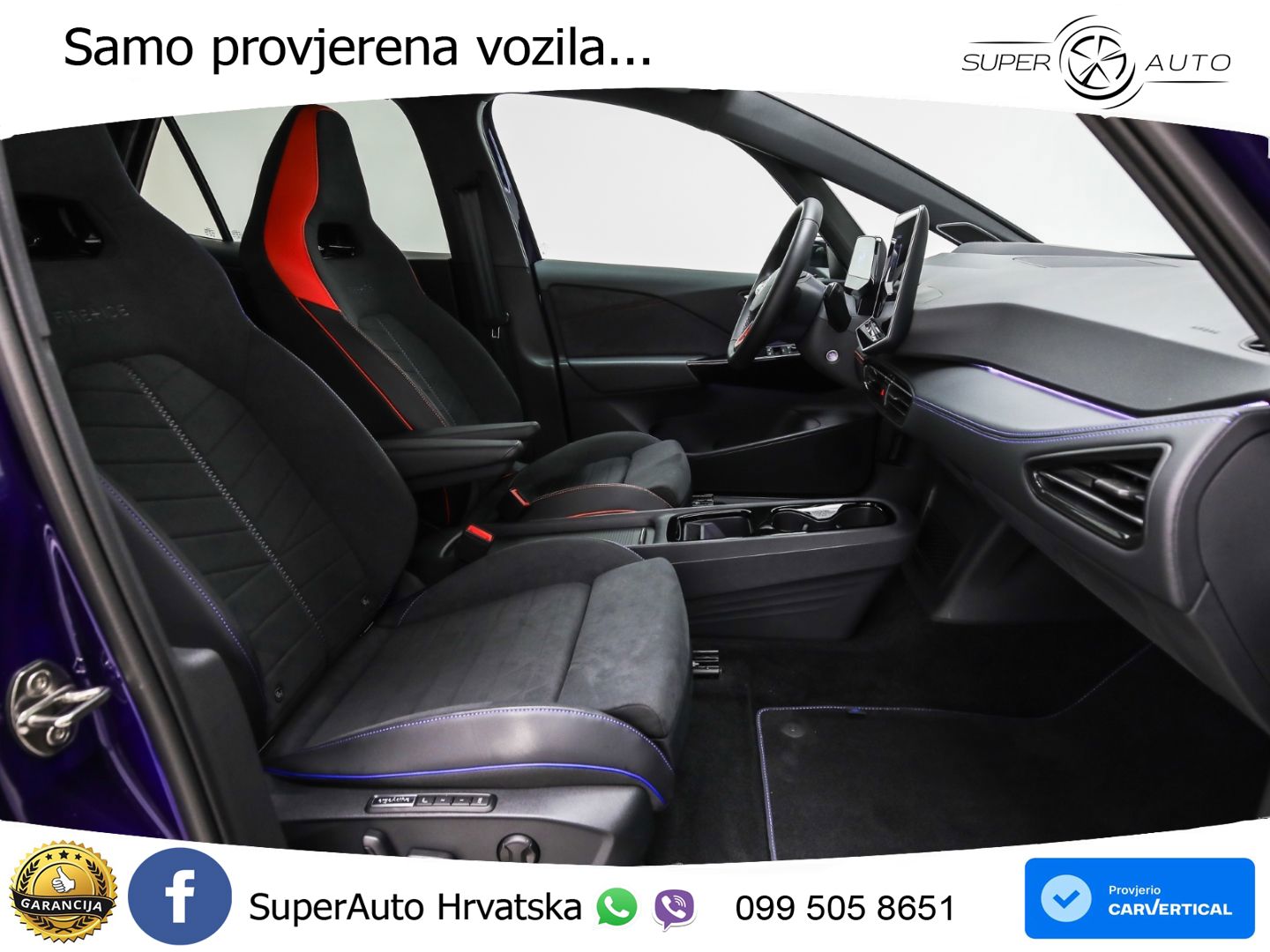 Volkswagen ID.3 GTX 84 kWh (286 KS) LED+GR SJED+ACC