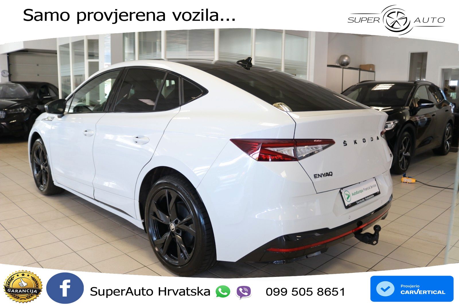 Škoda Enyaq Coupe iV RS 82 kWh (299 KS) AWD Lounge LED+GR SJED+ACC