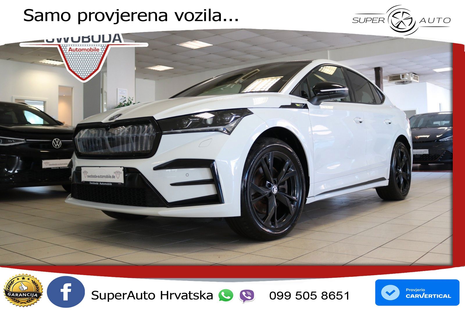 Škoda Enyaq Coupe iV RS 82 kWh (299 KS) AWD Lounge LED+GR SJED+ACC