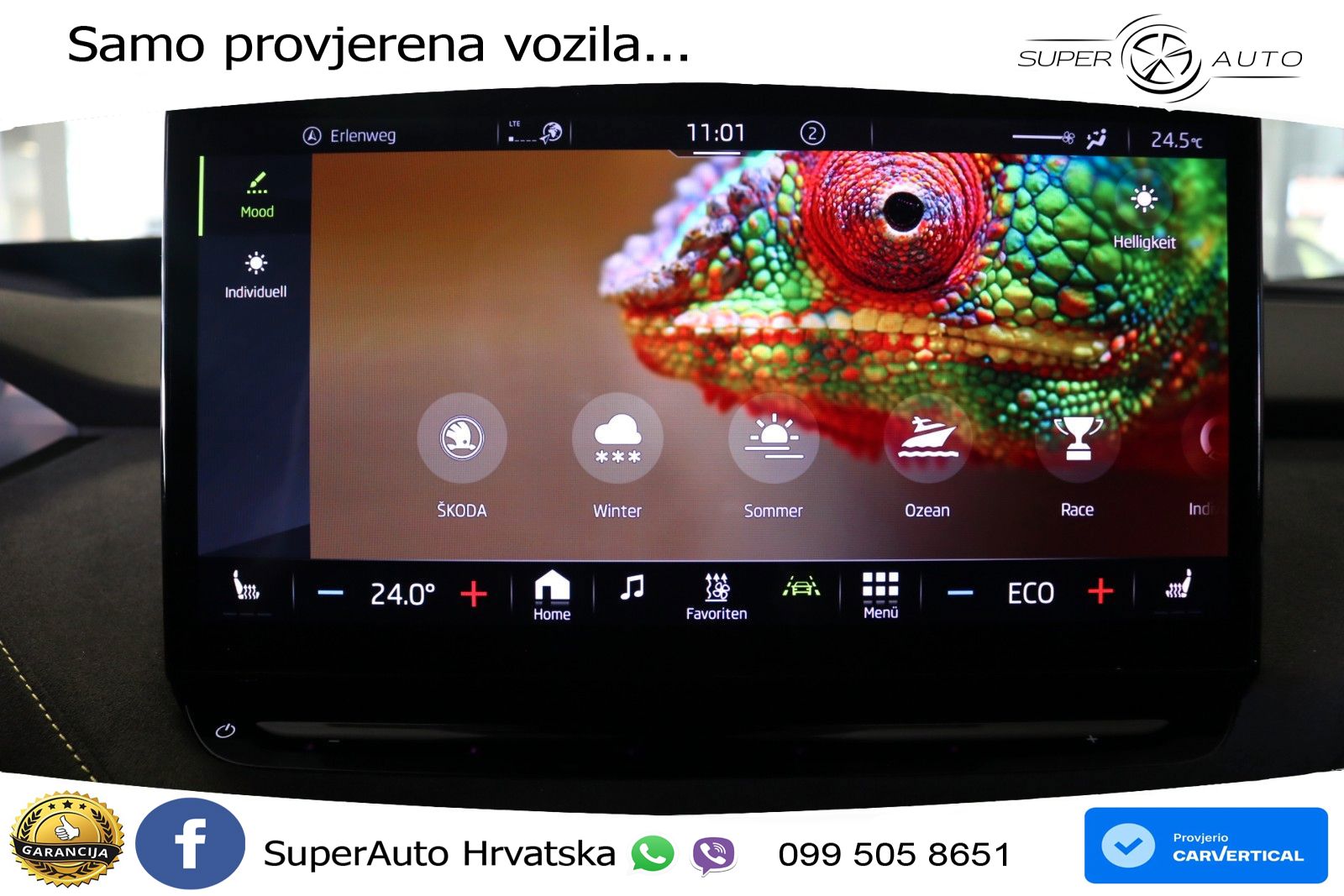 Škoda Enyaq Coupe iV RS 82 kWh (299 KS) AWD Lounge LED+GR SJED+ACC