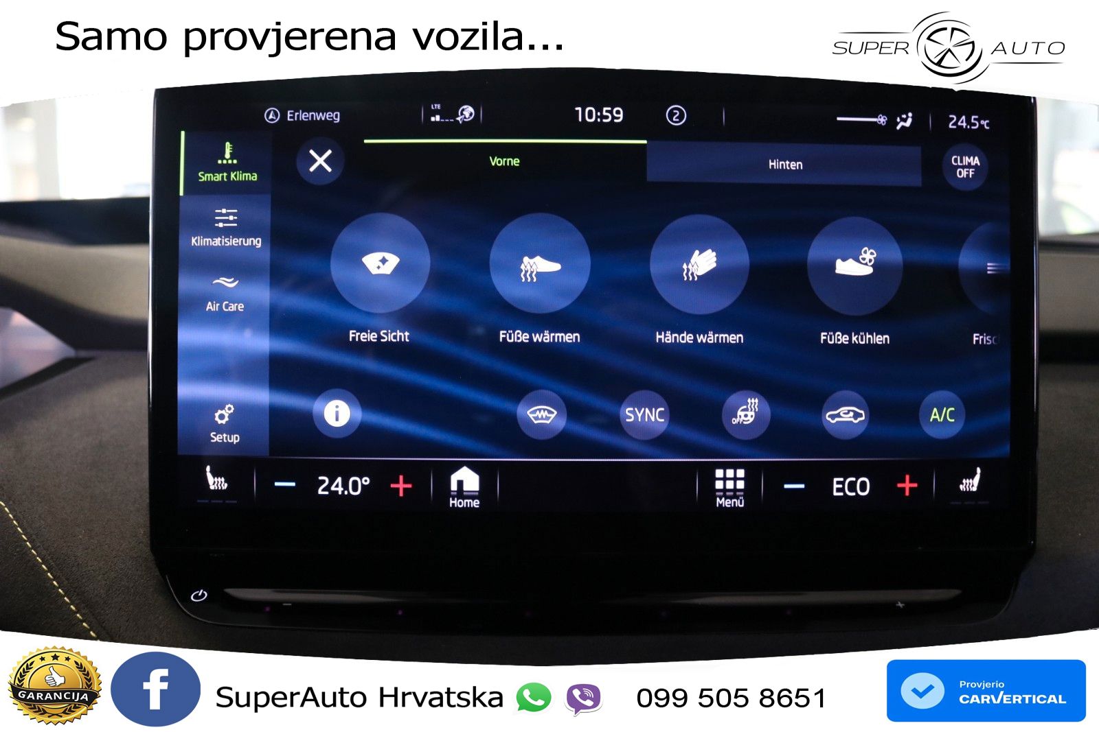 Škoda Enyaq Coupe iV RS 82 kWh (299 KS) AWD Lounge LED+GR SJED+ACC