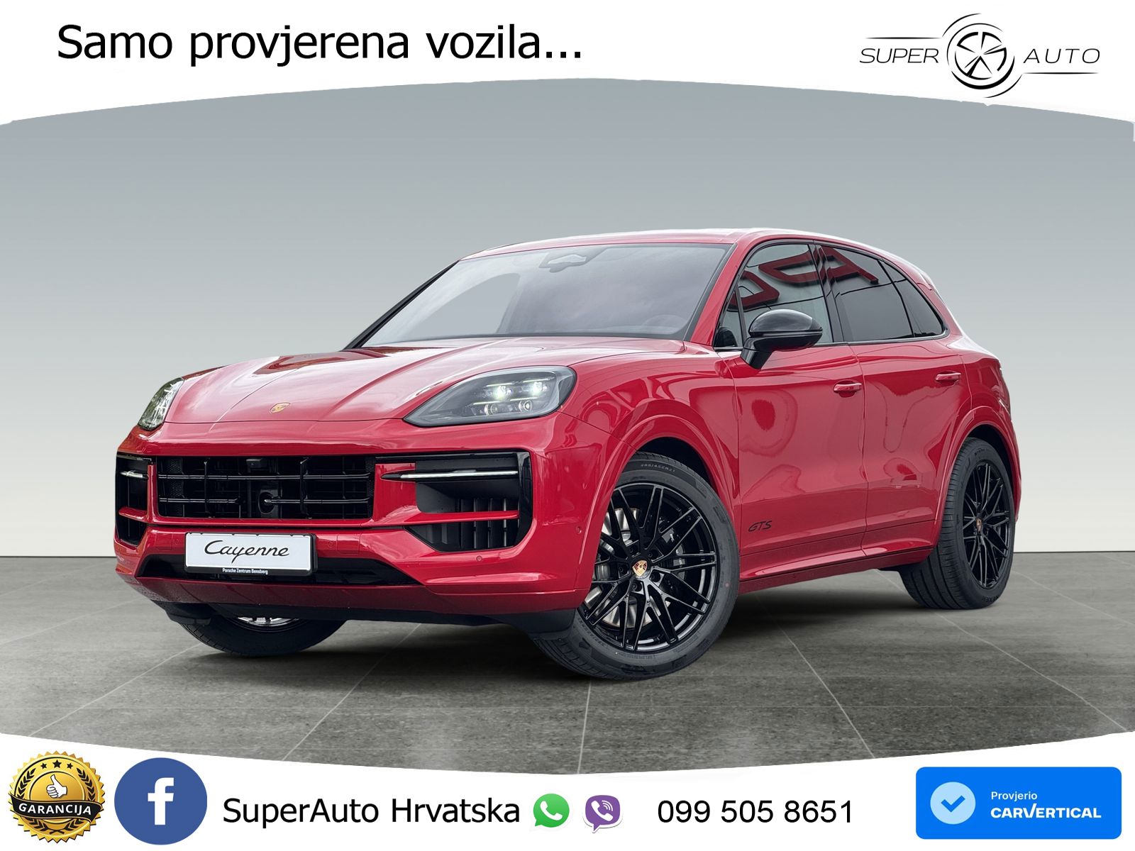 Porsche Cayenne GTS 4.0 V8 (500 KS) Tiptronic S