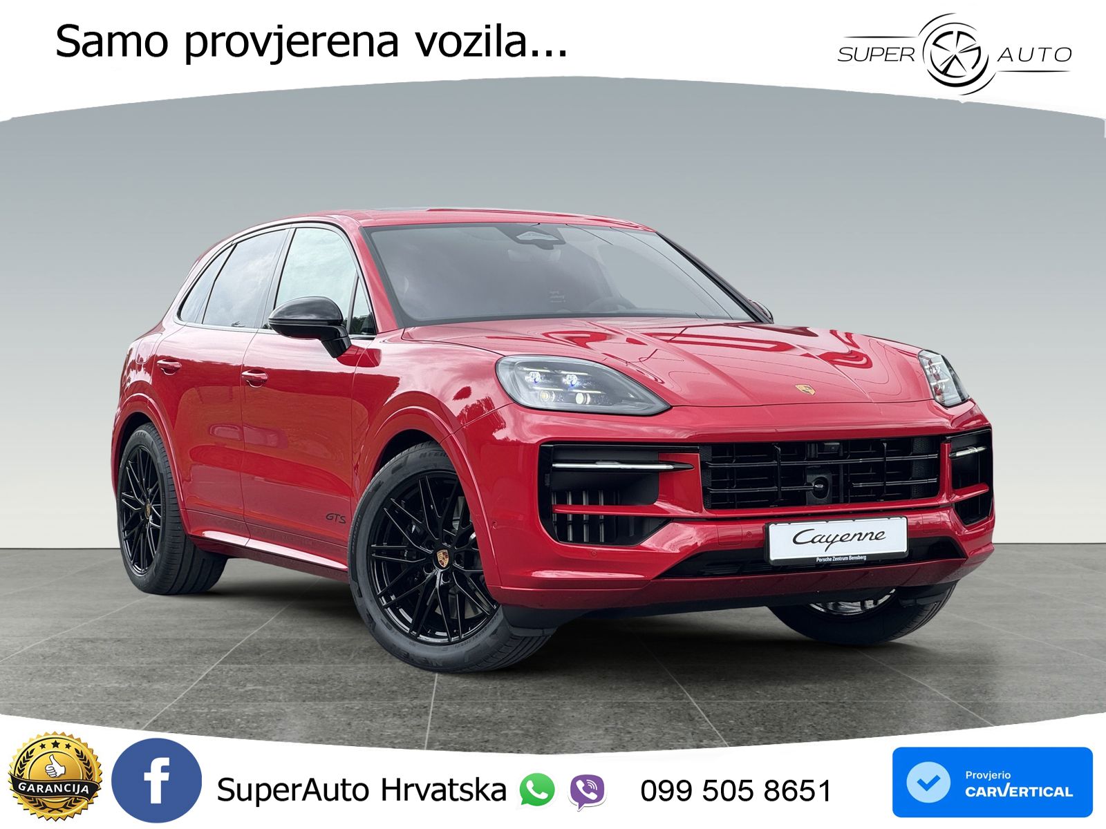 Porsche Cayenne GTS 4.0 V8 (500 KS) Tiptronic S