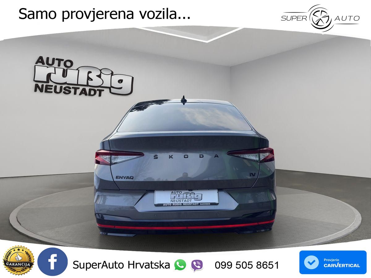 Škoda Enyaq iV RS 82 kWh (299 KS) AWD Suite LED+GR SJED+ACC