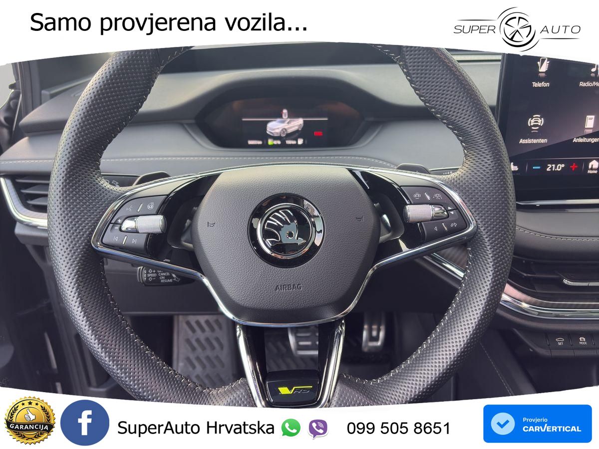 Škoda Enyaq iV RS 82 kWh (299 KS) AWD Suite LED+GR SJED+ACC