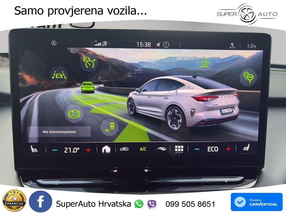 Škoda Enyaq iV RS 82 kWh (299 KS) AWD Suite LED+GR SJED+ACC