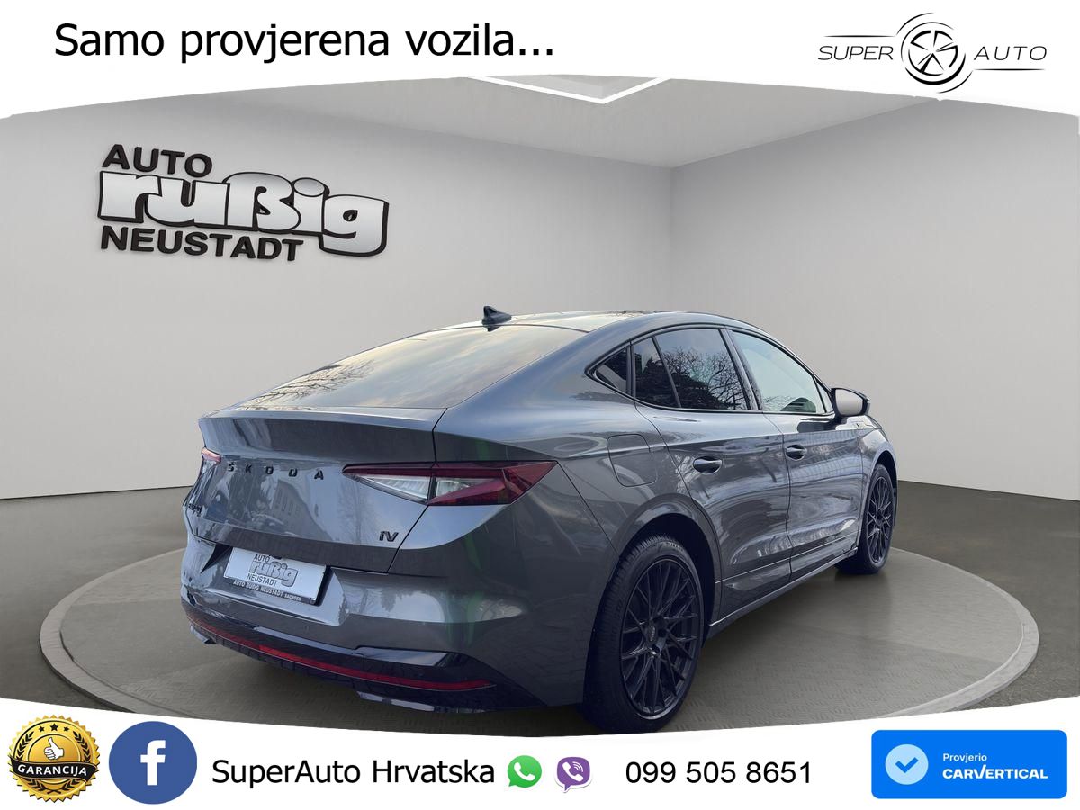 Škoda Enyaq iV RS 82 kWh (299 KS) AWD Suite LED+GR SJED+ACC