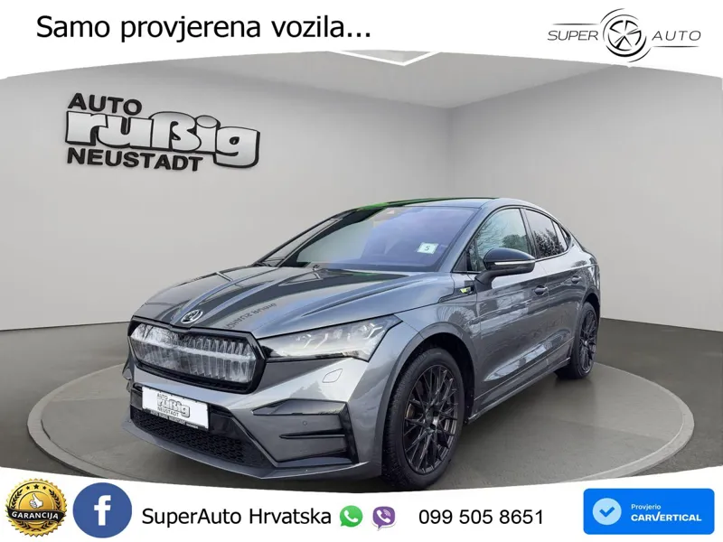 Škoda Enyaq iV RS 82 kWh (299 KS) AWD Suite LED+GR SJED+ACC