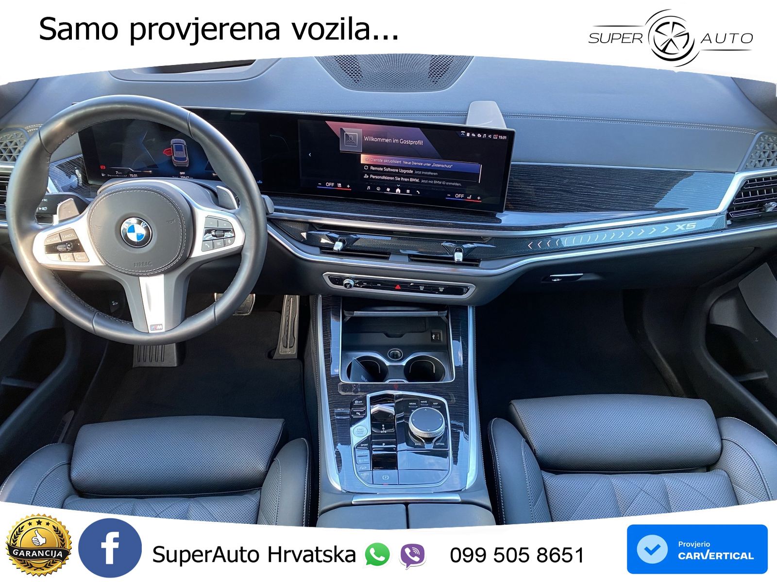 BMW X5 30d (298 KS) xDrive Steptronic M Sport LED+GR SJED+ACC