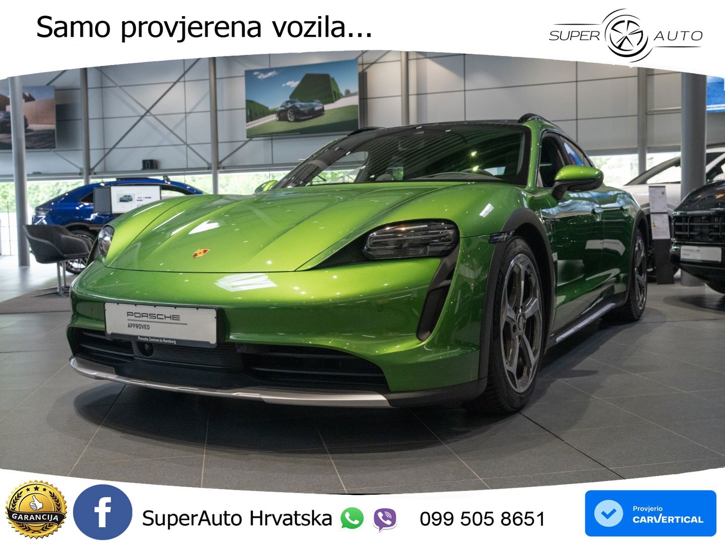 Porsche Taycan Cross Turismo 4S 93.4 kWh (571 KS)