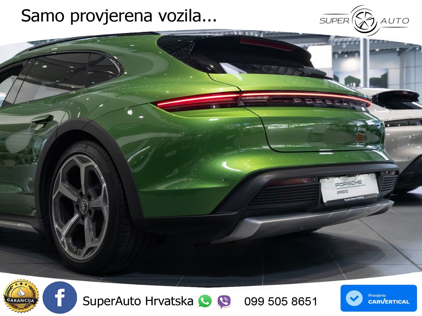 Porsche Taycan Cross Turismo 4S 93.4 kWh (571 KS)