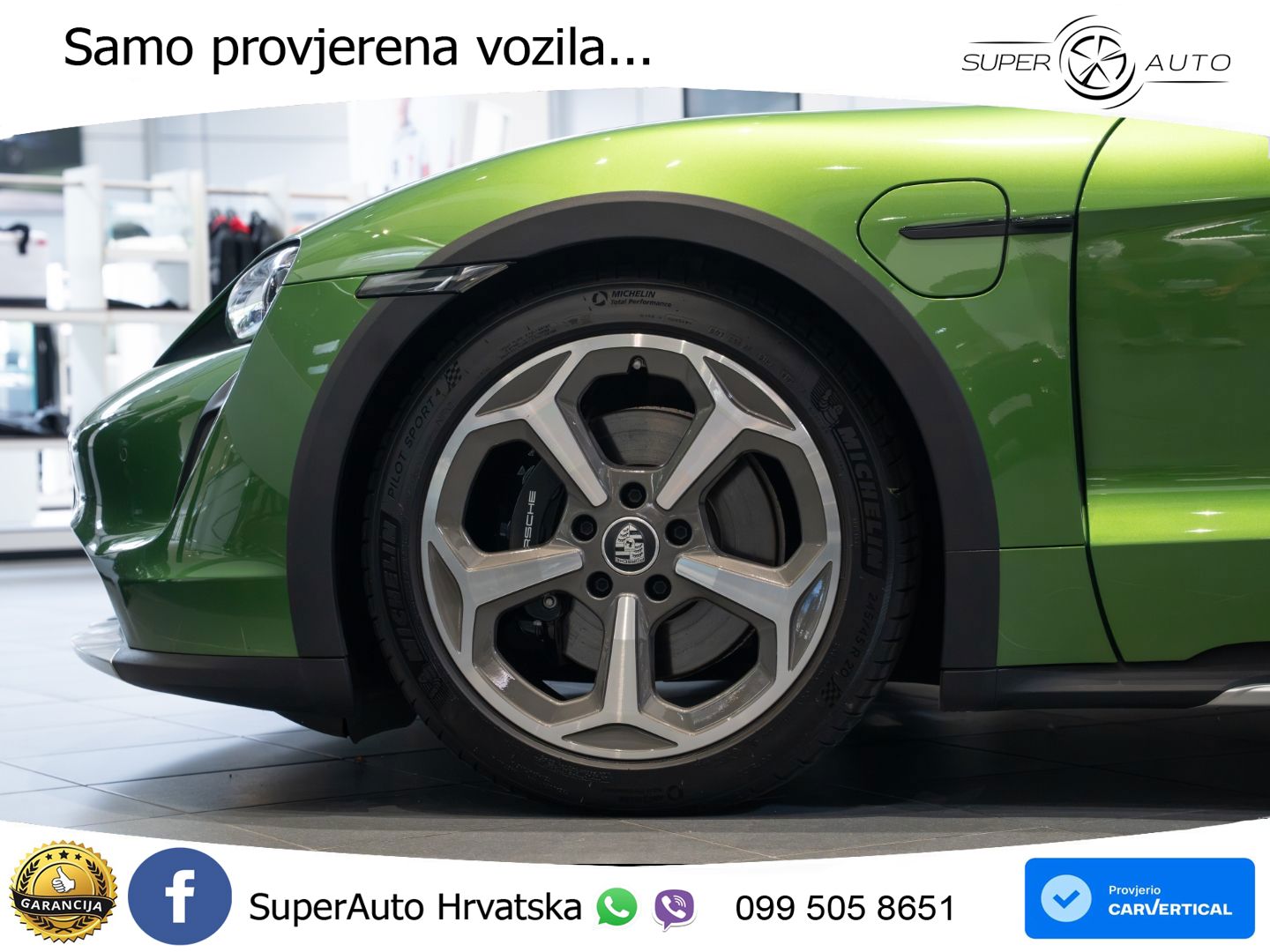 Porsche Taycan Cross Turismo 4S 93.4 kWh (571 KS)