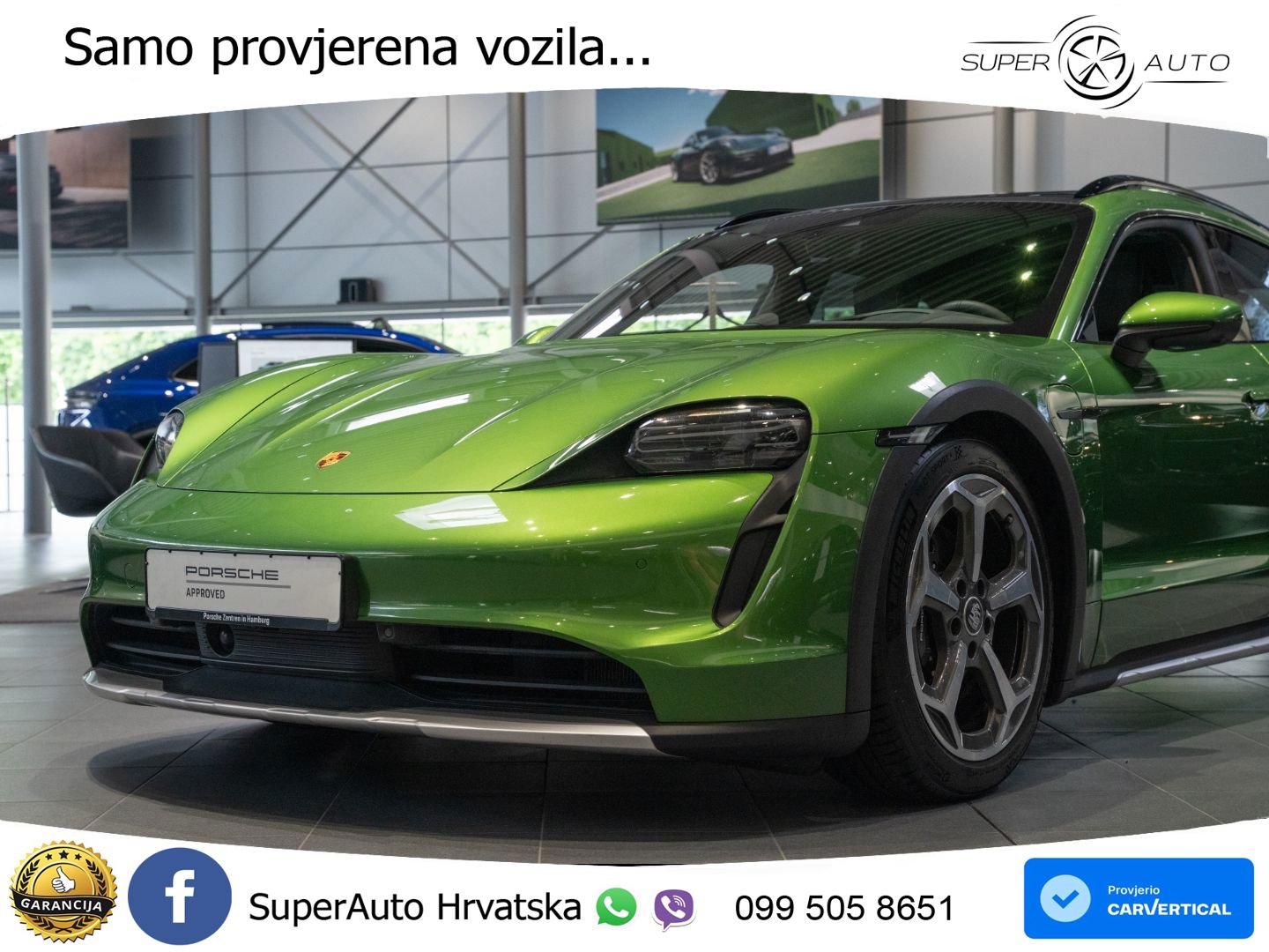 Porsche Taycan Cross Turismo 4S 93.4 kWh (571 KS)