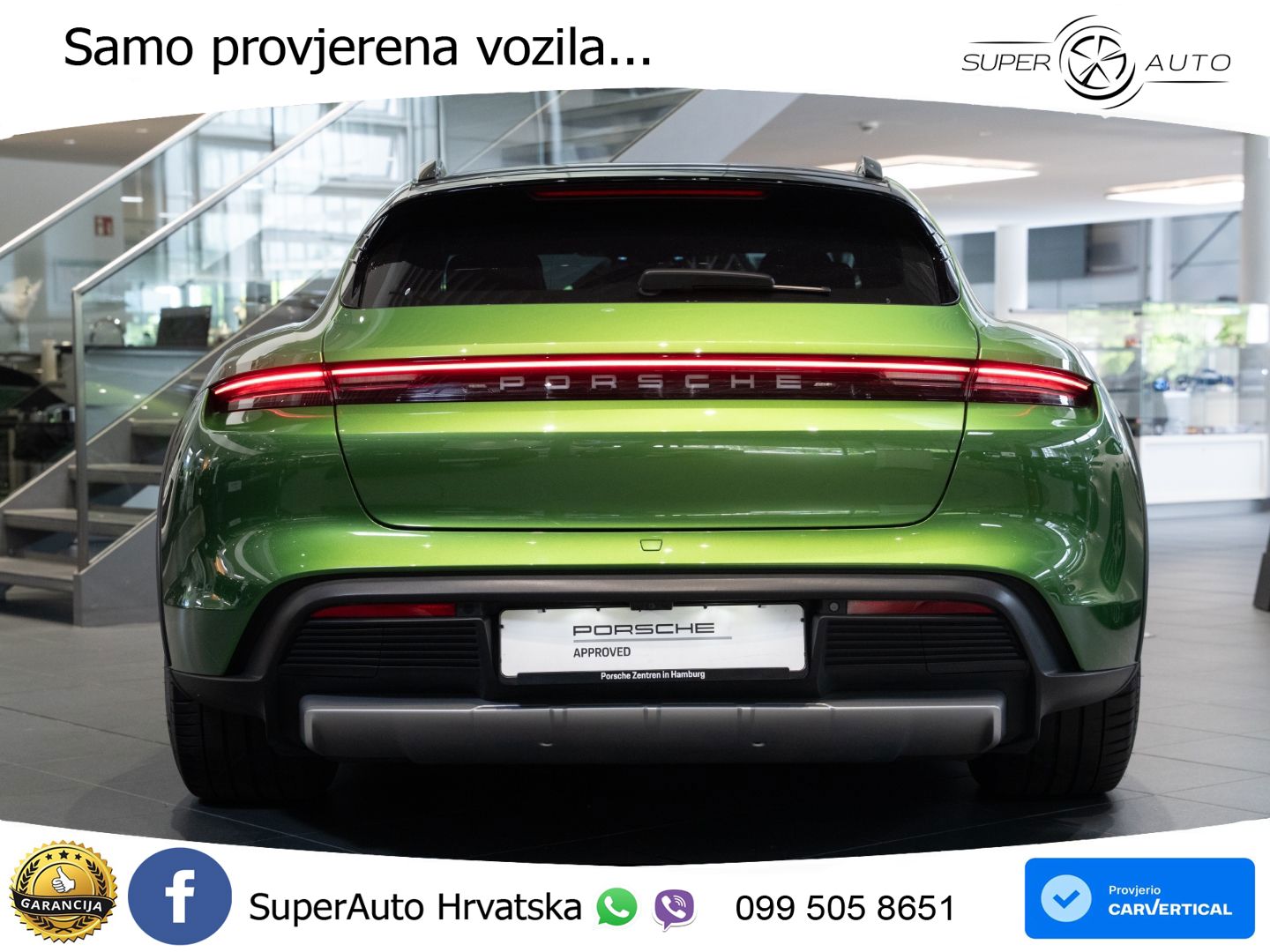 Porsche Taycan Cross Turismo 4S 93.4 kWh (571 KS)