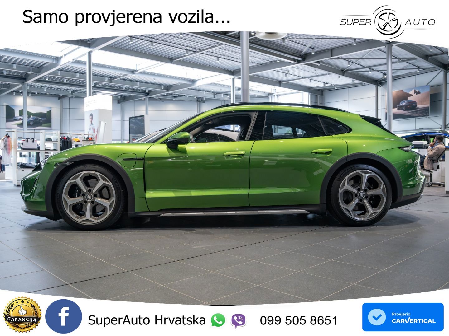 Porsche Taycan Cross Turismo 4S 93.4 kWh (571 KS)