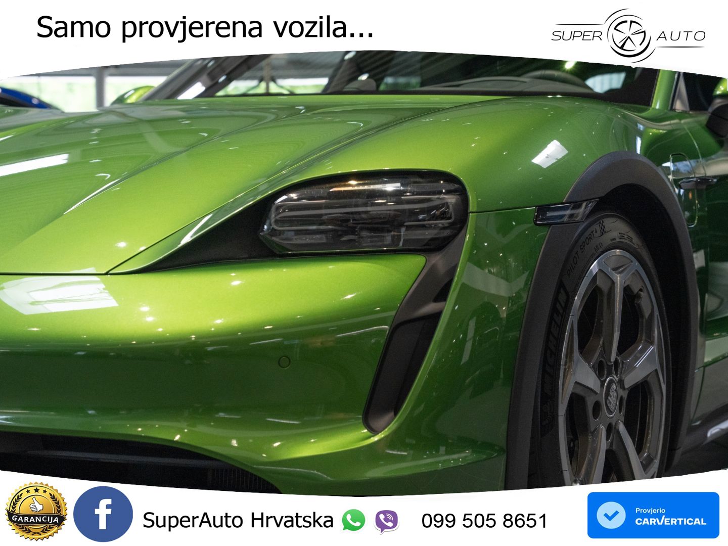 Porsche Taycan Cross Turismo 4S 93.4 kWh (571 KS)