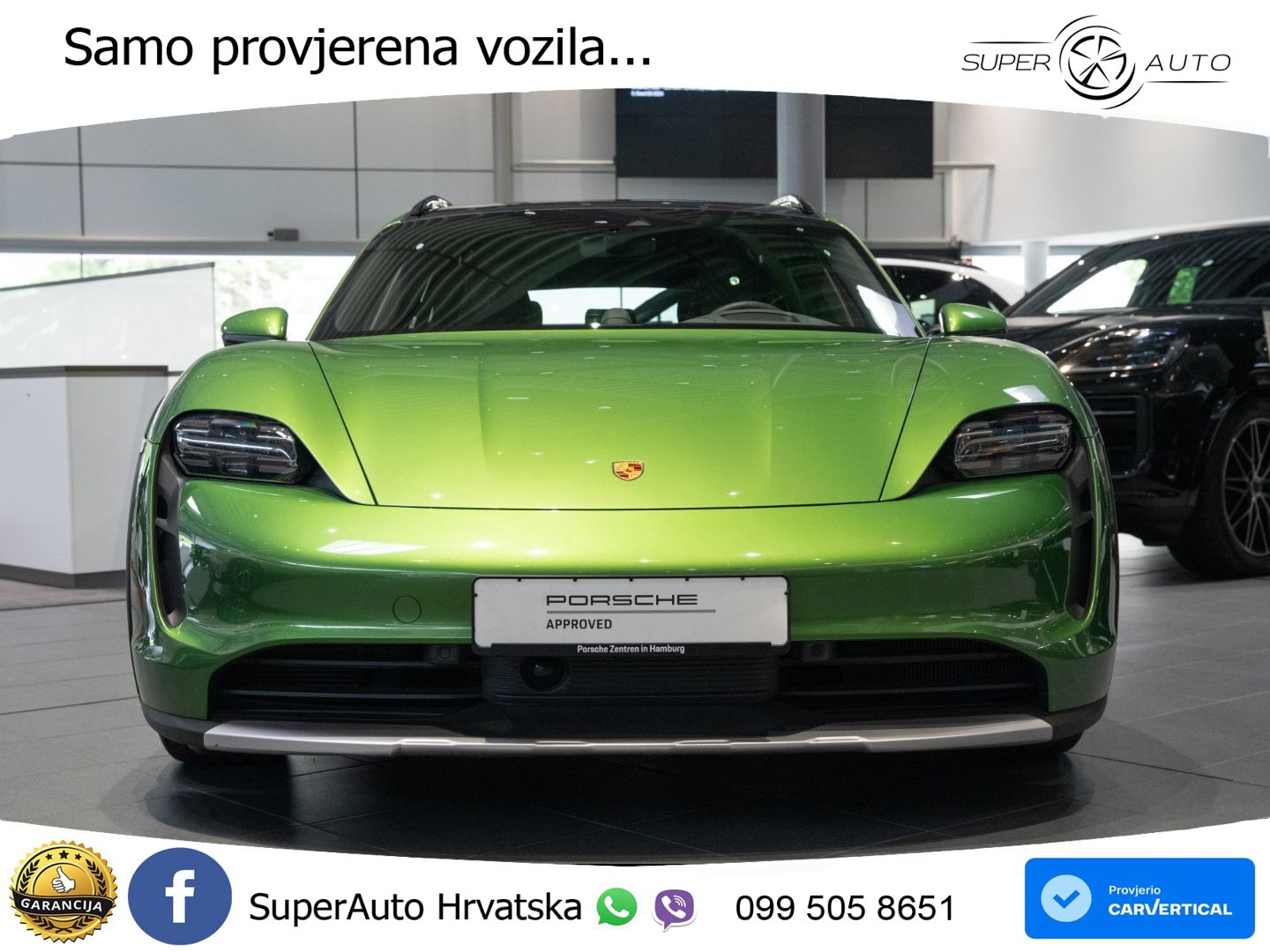 Porsche Taycan Cross Turismo 4S 93.4 kWh (571 KS)