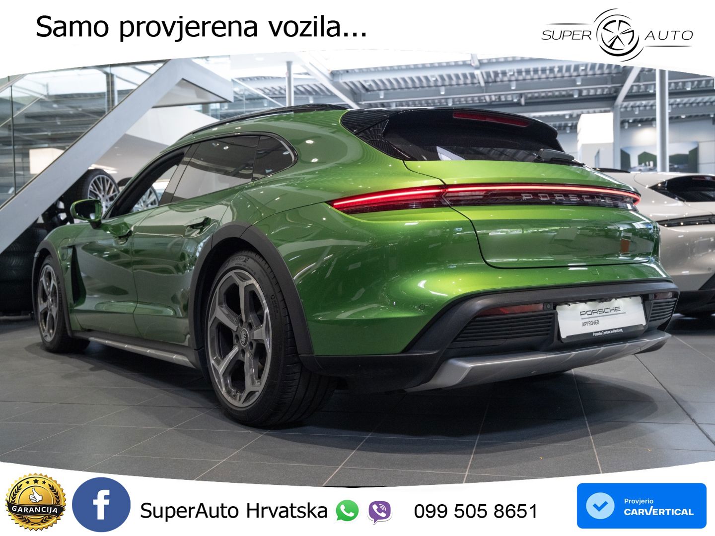 Porsche Taycan Cross Turismo 4S 93.4 kWh (571 KS)