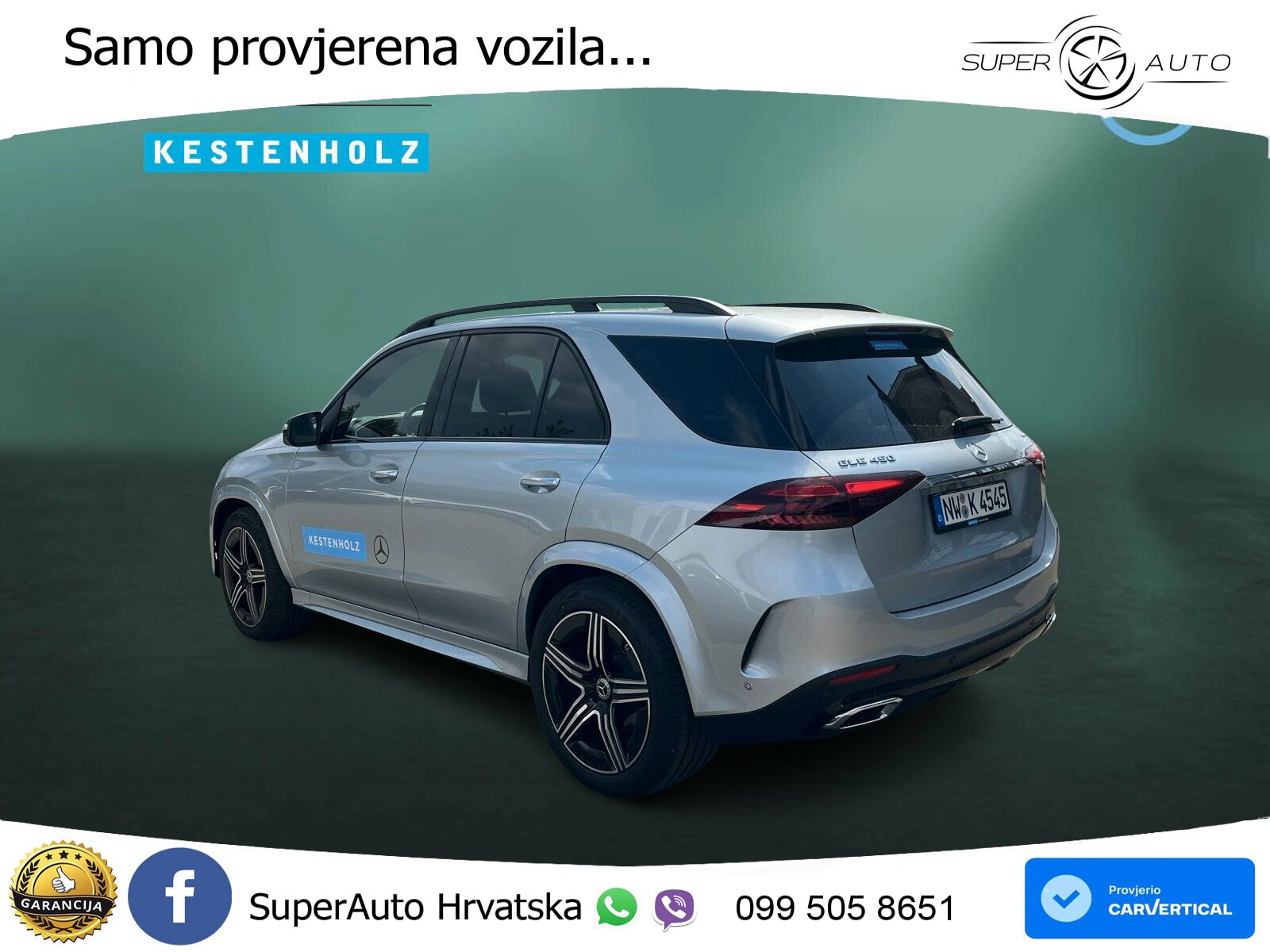 Mercedes GLE 450 3.0 (381 KS) EQ Boost 4MATIC 9G-TRONIC AMG LED+GR SJED+ACC