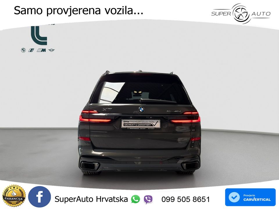 BMW X7 40d (352 KS) xDrive Steptronic