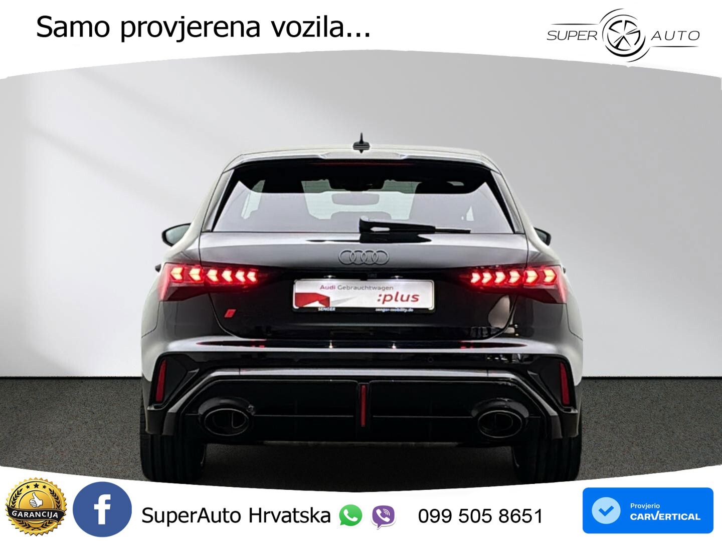 Audi RS3 Sedan 2.5 TFSI (400 KS) quattro S tronic LED+GR SJED+ACC