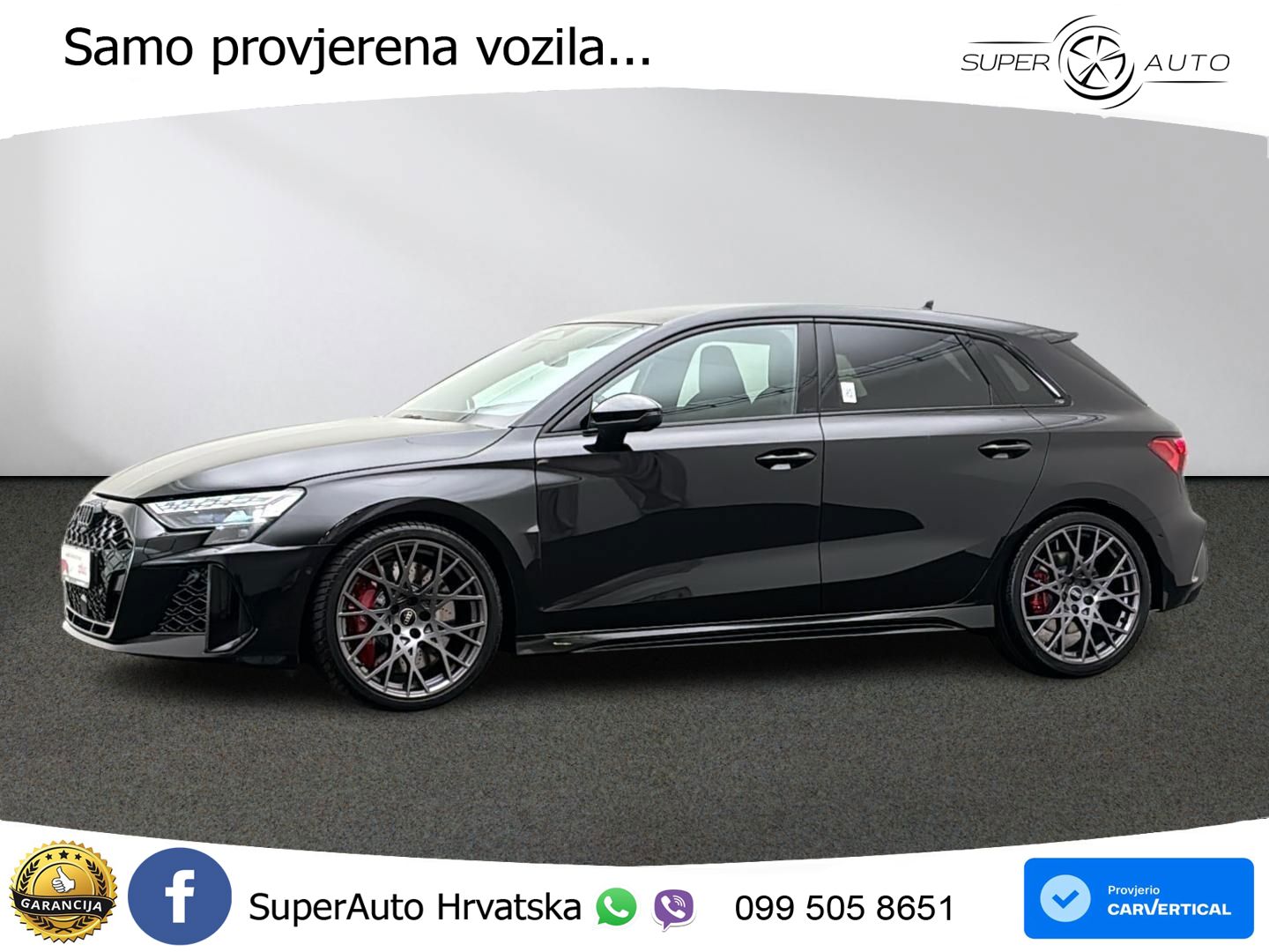 Audi RS3 Sedan 2.5 TFSI (400 KS) quattro S tronic LED+GR SJED+ACC