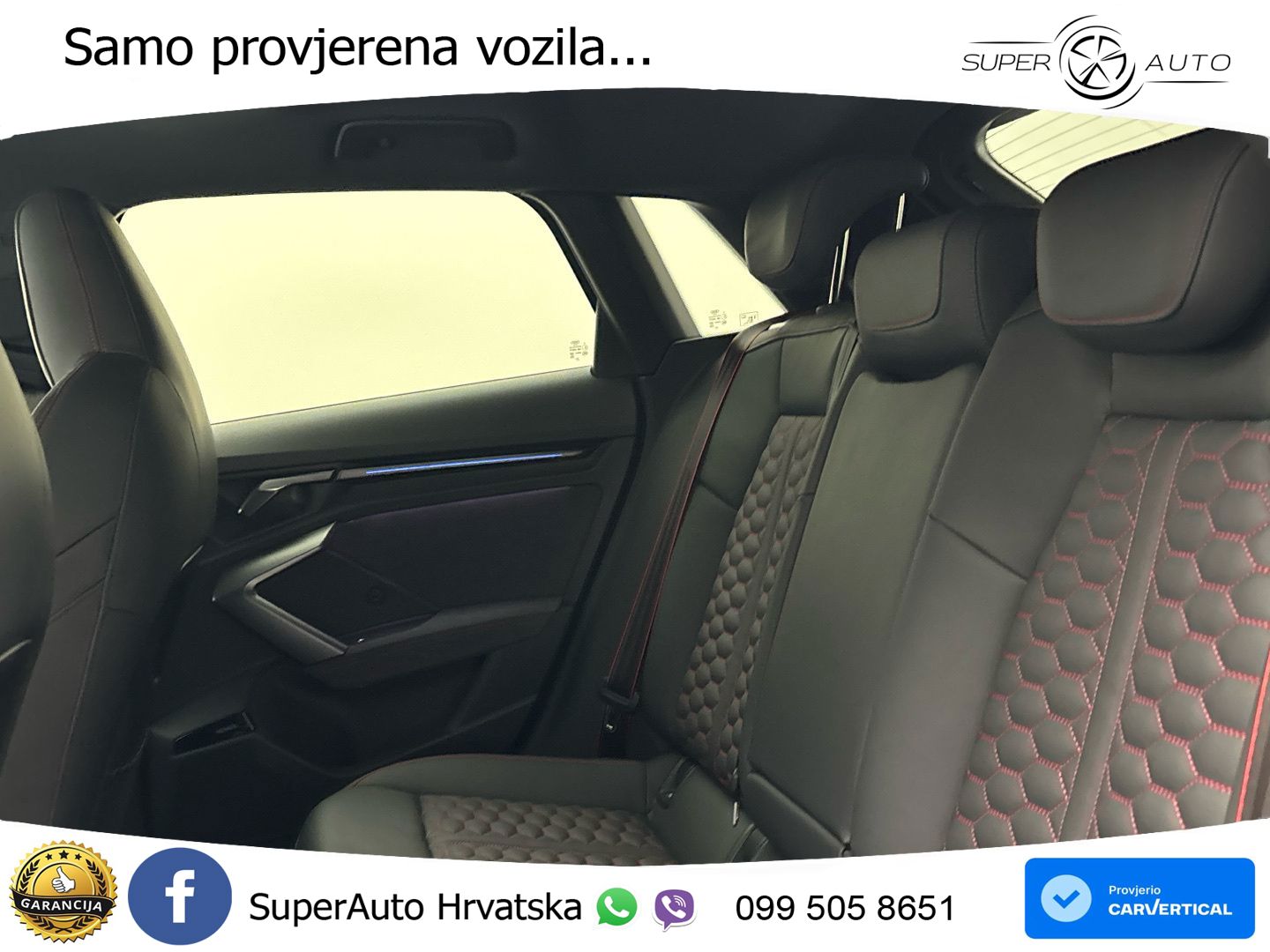 Audi RS3 Sedan 2.5 TFSI (400 KS) quattro S tronic LED+GR SJED+ACC