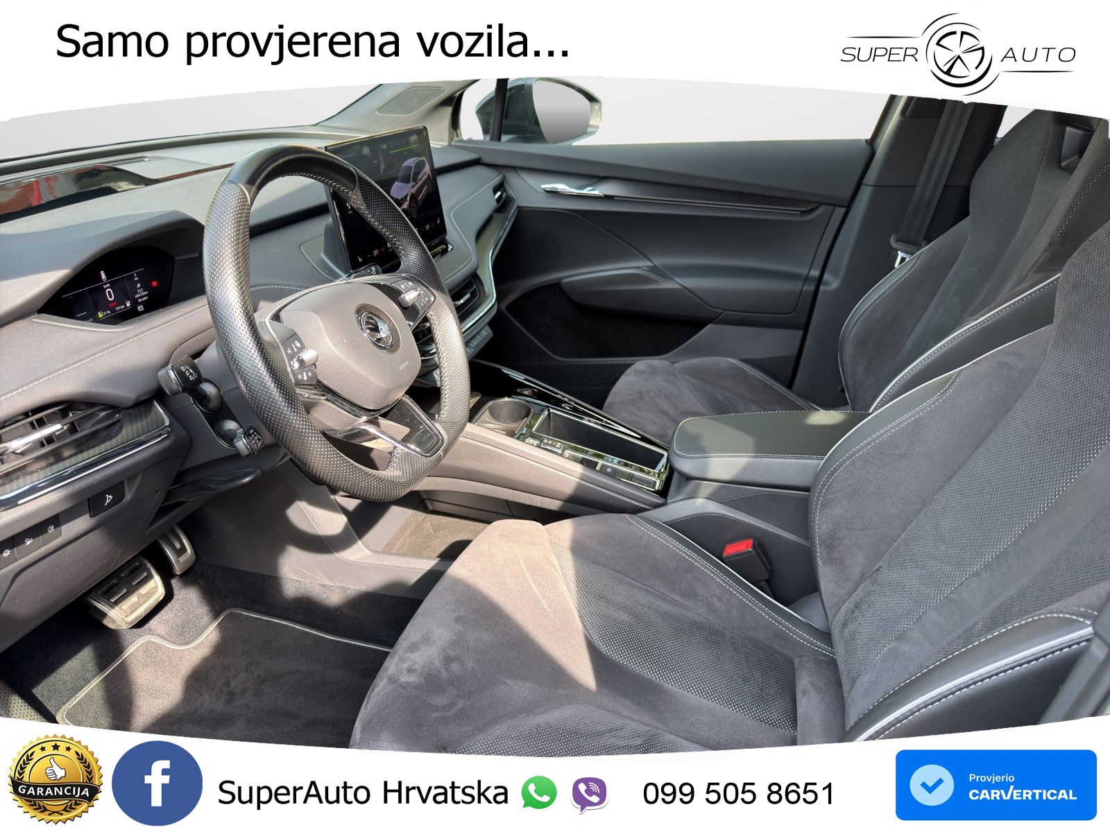 Škoda Enyaq iV 80x 82 kWh (265 KS) AWD SportLine LED+GR SJED+ACC
