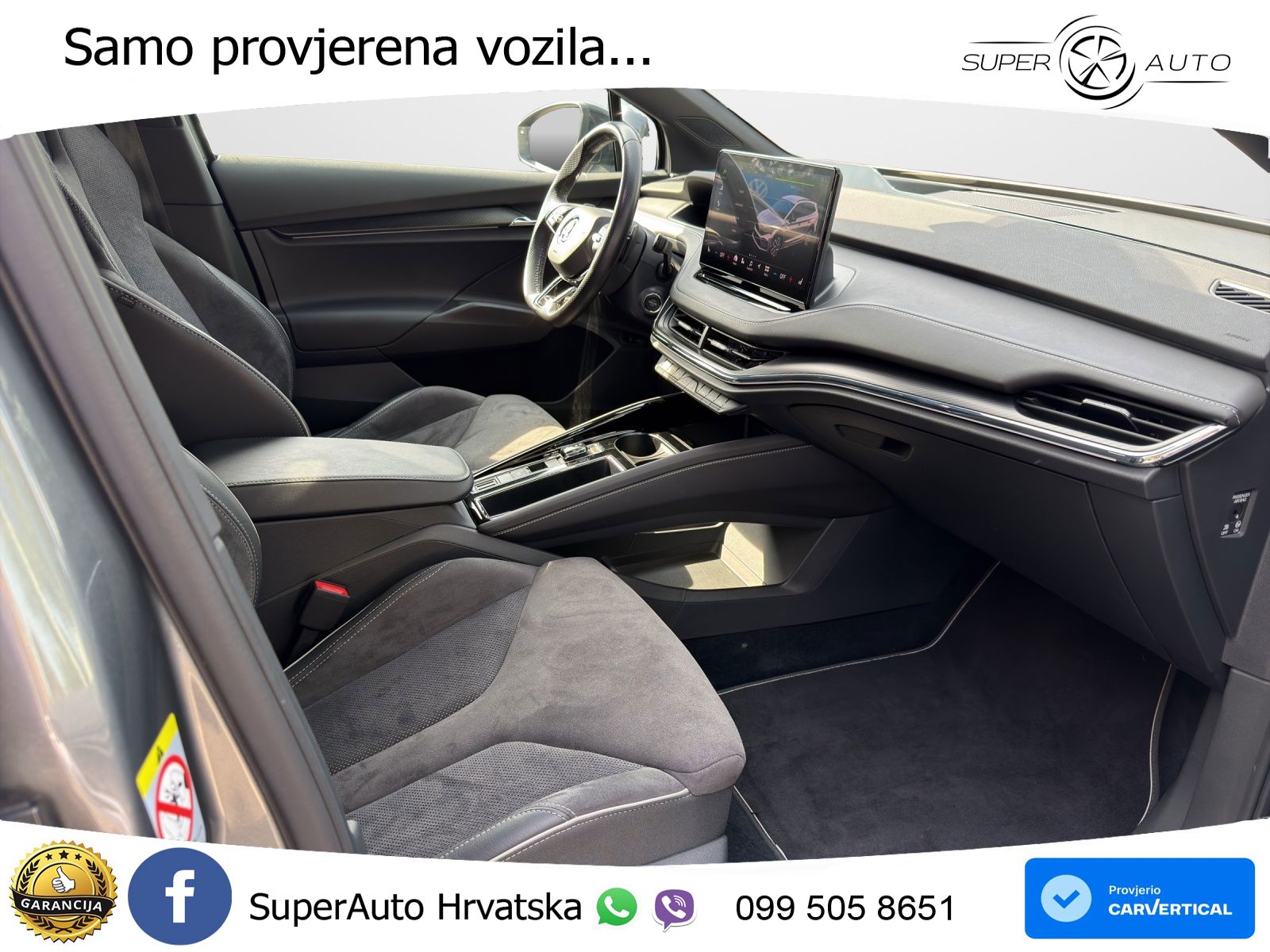 Škoda Enyaq iV 80x 82 kWh (265 KS) AWD SportLine LED+GR SJED+ACC