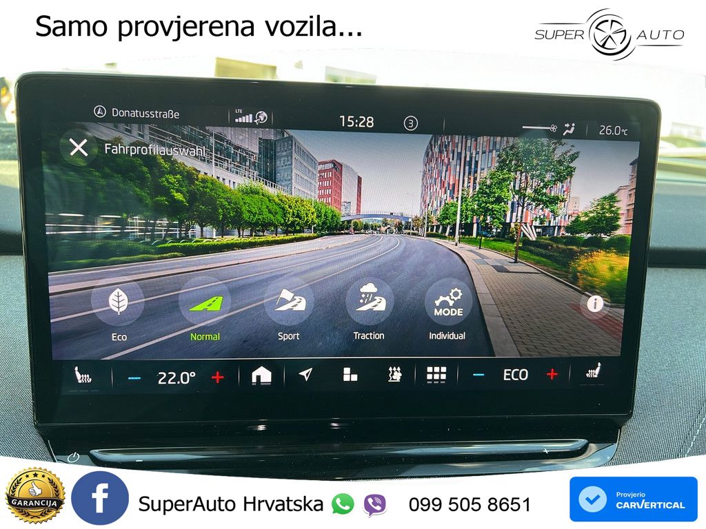 Škoda Enyaq iV 80x 82 kWh (265 KS) AWD Loft LED+GR SJED+ACC