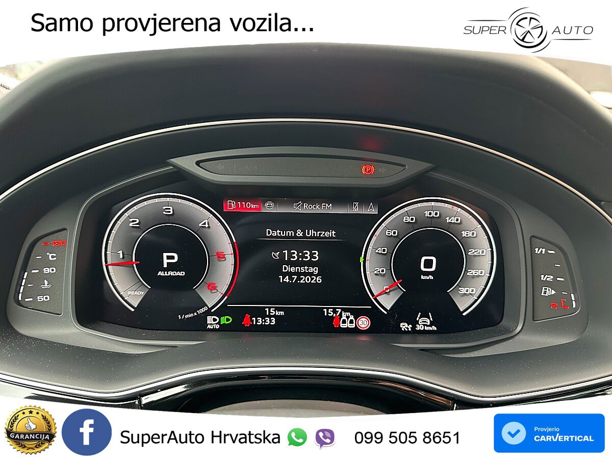 Audi Q8 50 TDI V6 (286 KS) quattro Tiptronic S line