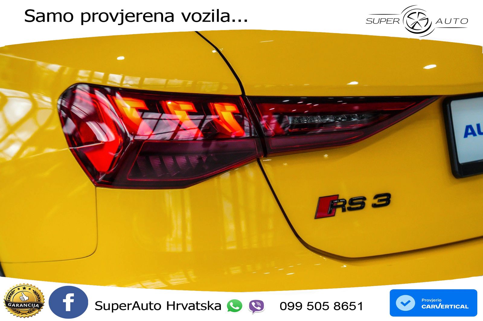 Audi RS3 Sedan 2.5 TFSI (400 KS) quattro S tronic LED+GR SJED+ACC