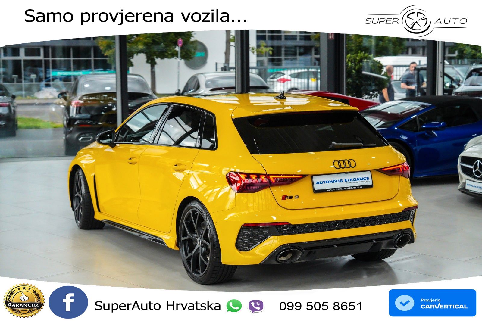Audi RS3 Sedan 2.5 TFSI (400 KS) quattro S tronic LED+GR SJED+ACC