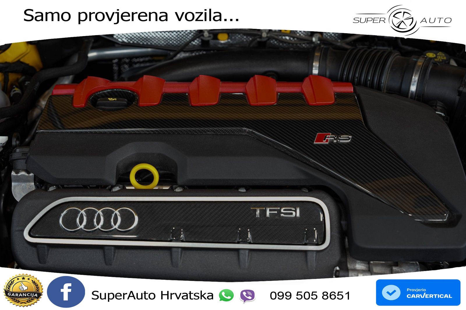 Audi RS3 Sedan 2.5 TFSI (400 KS) quattro S tronic LED+GR SJED+ACC