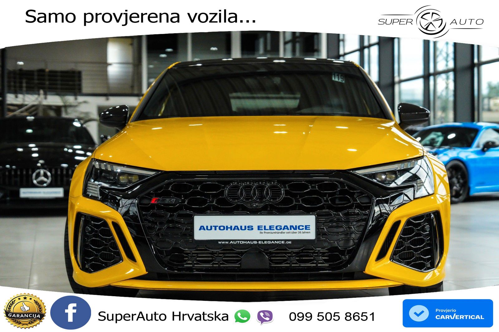 Audi RS3 Sedan 2.5 TFSI (400 KS) quattro S tronic LED+GR SJED+ACC