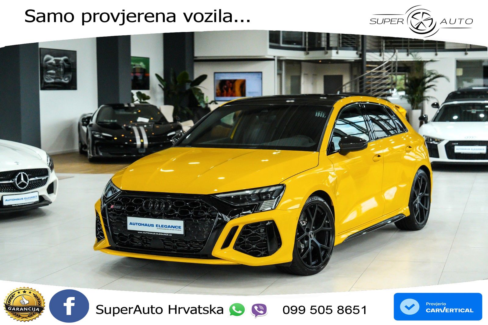 Audi RS3 Sedan 2.5 TFSI (400 KS) quattro S tronic LED+GR SJED+ACC