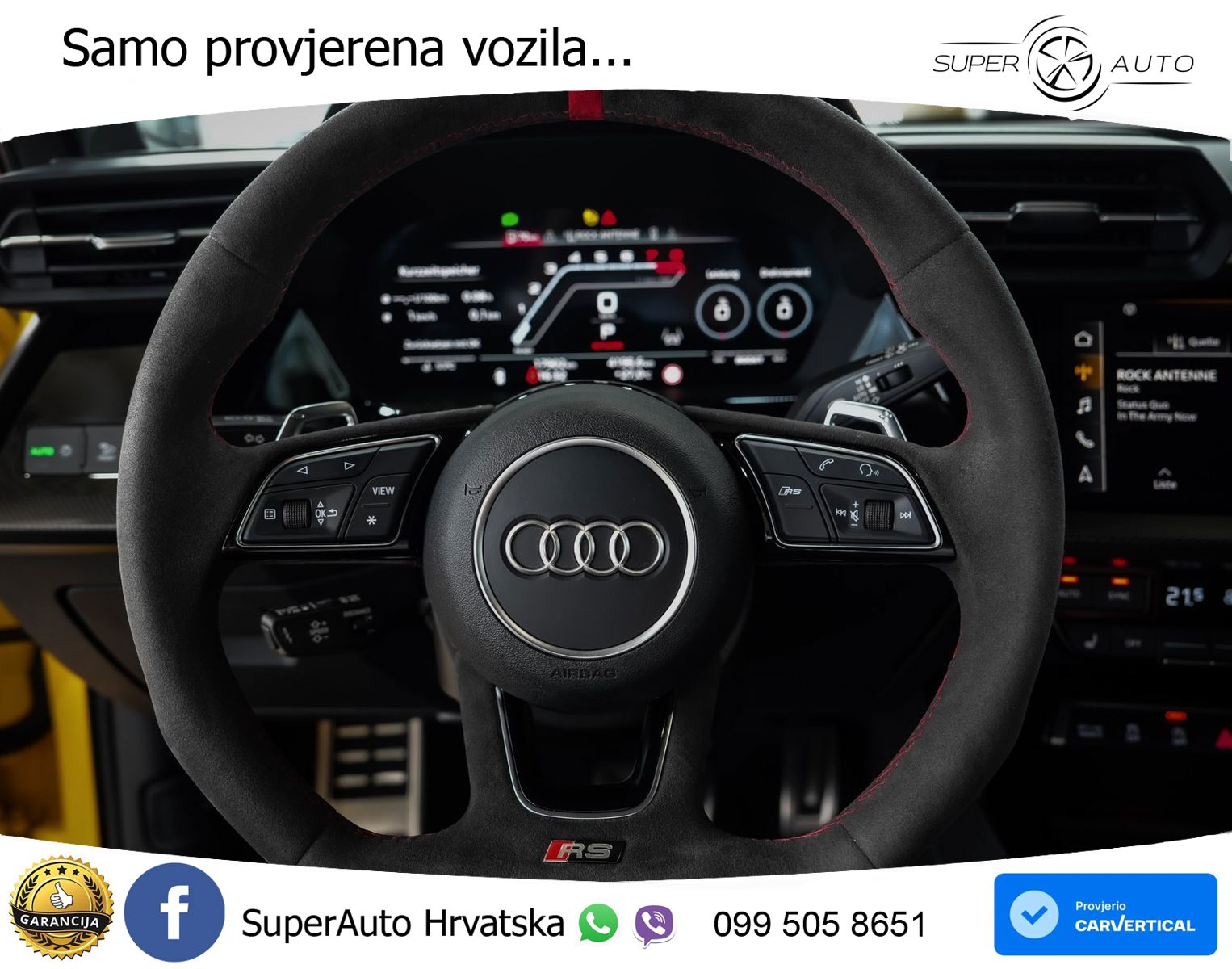 Audi RS3 Sedan 2.5 TFSI (400 KS) quattro S tronic LED+GR SJED+ACC
