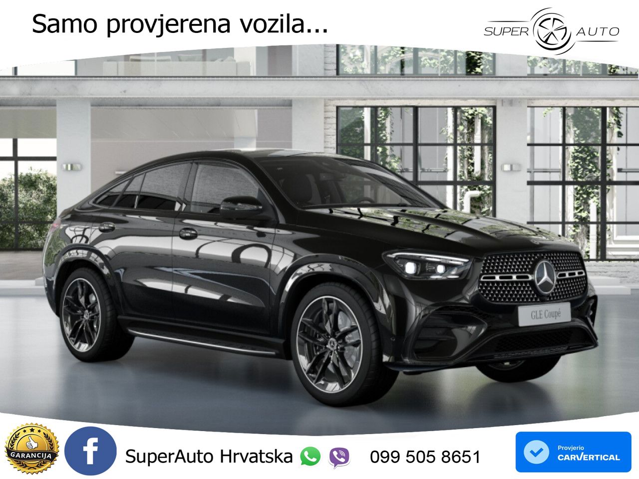 Mercedes GLE Coupe 450d (367 KS) EQ Boost 4MATIC 9G-TRONIC AMG LED+GR SJED+ACC