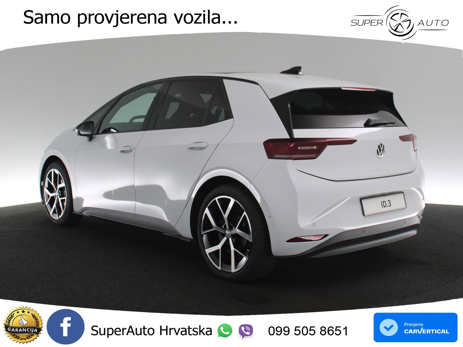 Volkswagen ID.3 79 kWh (231 KS) LED+GR SJED+ACC