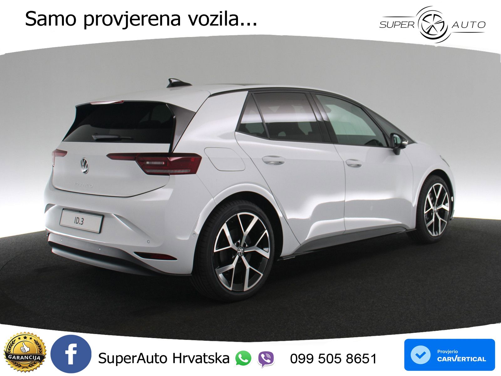 Volkswagen ID.3 79 kWh (231 KS) LED+GR SJED+ACC