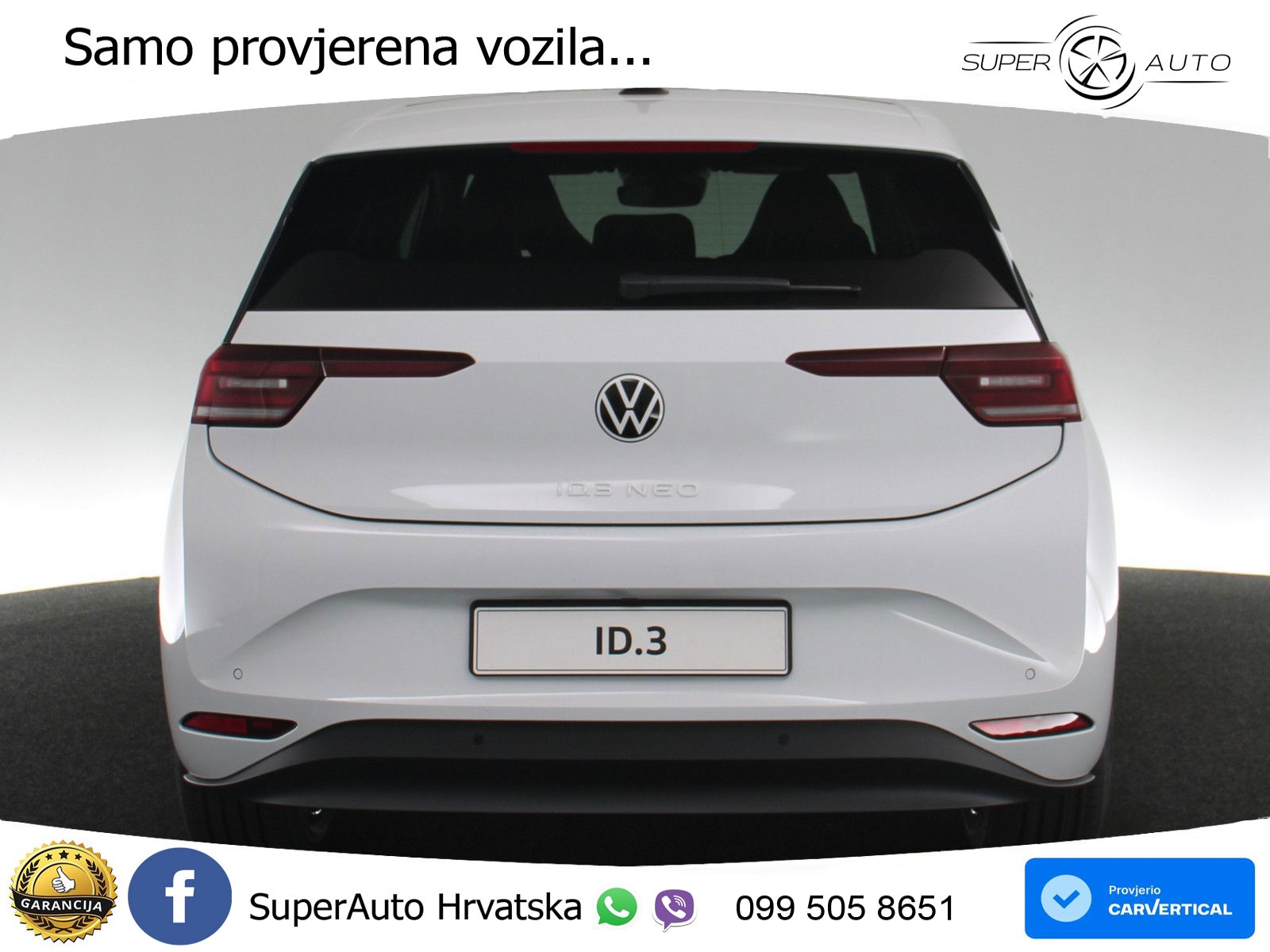 Volkswagen ID.3 79 kWh (231 KS) LED+GR SJED+ACC