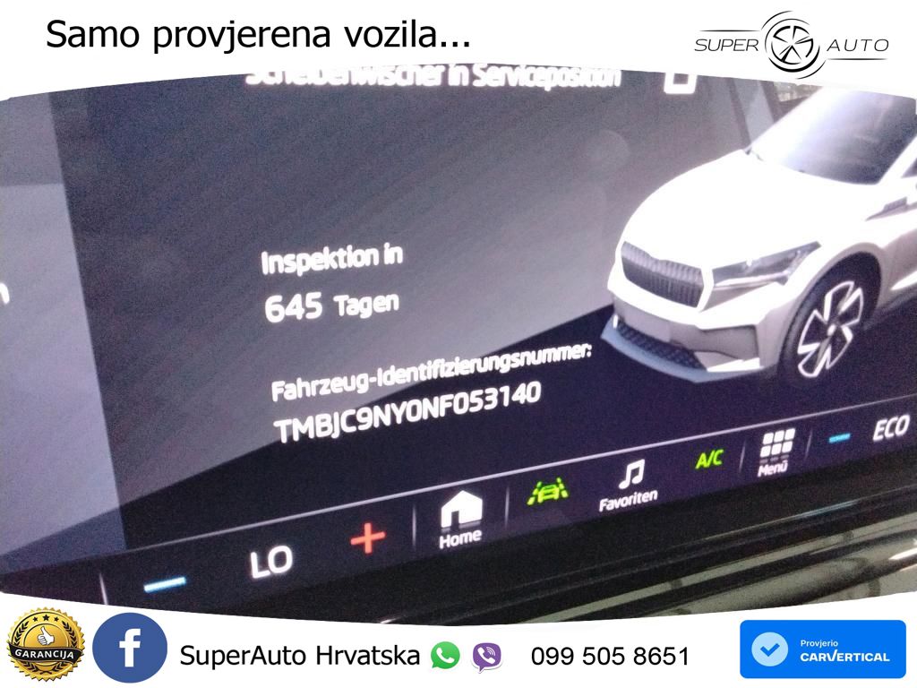 Škoda Enyaq iV 80 82 kWh (204 KS) LED+GR SJED+ACC