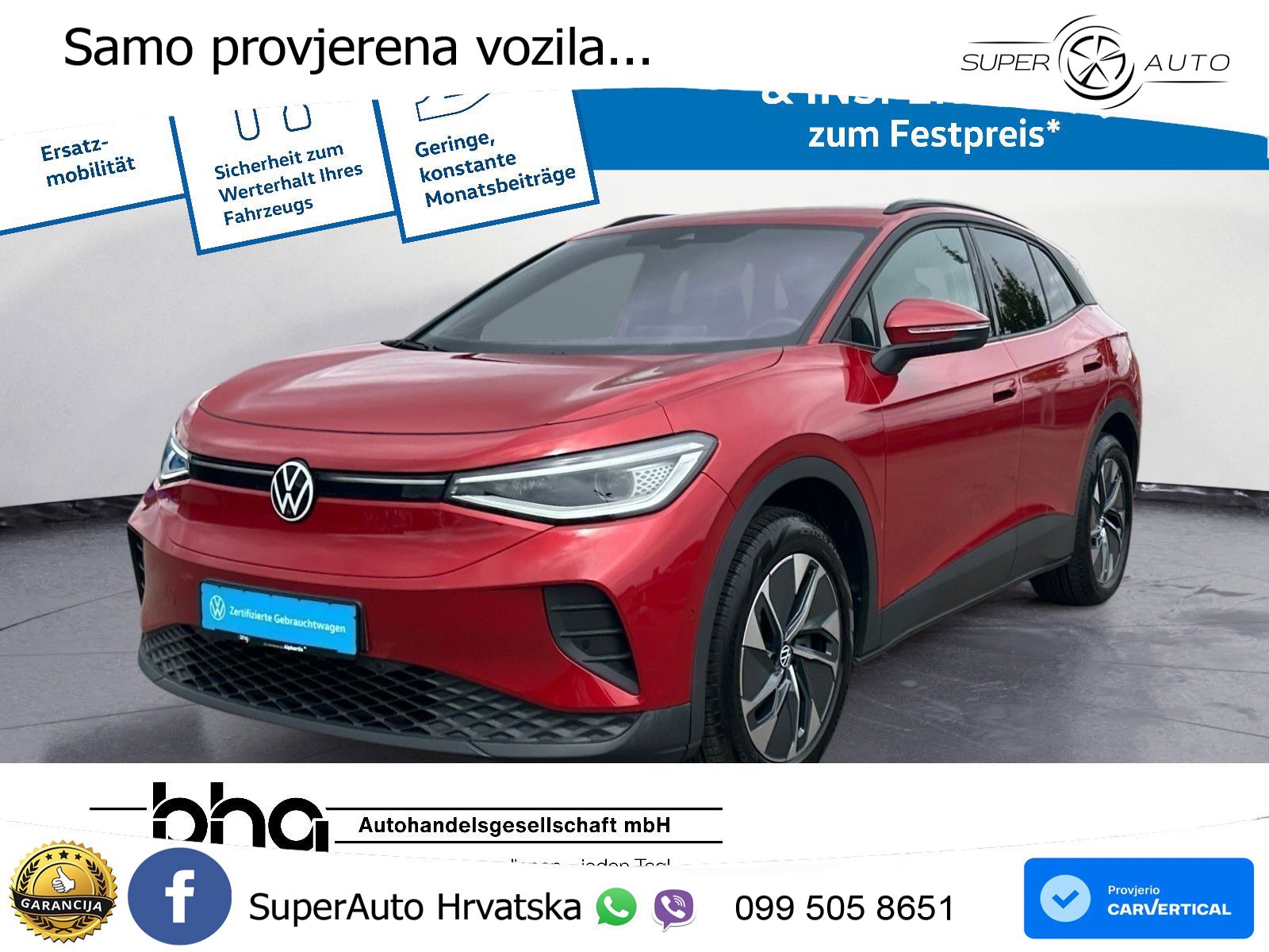 Volkswagen ID.4 Pro 82 kWh (286 KS)