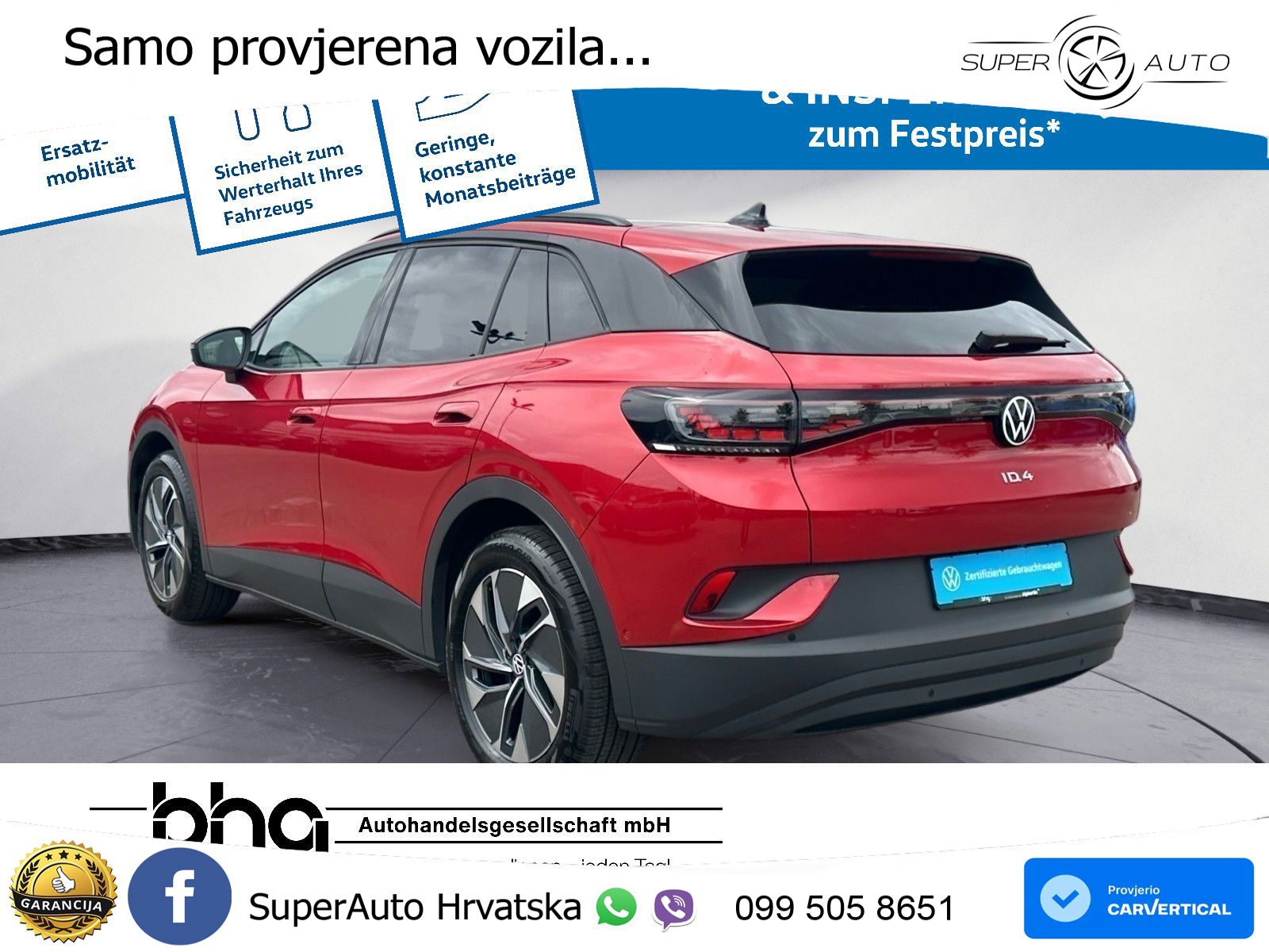 Volkswagen ID.4 Pro 82 kWh (286 KS)