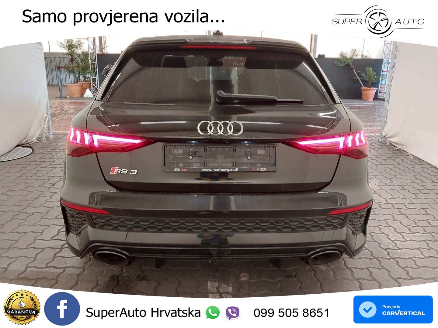 Audi RS3 Sedan 2.5 TFSI (400 KS) quattro S tronic LED+GR SJED+ACC