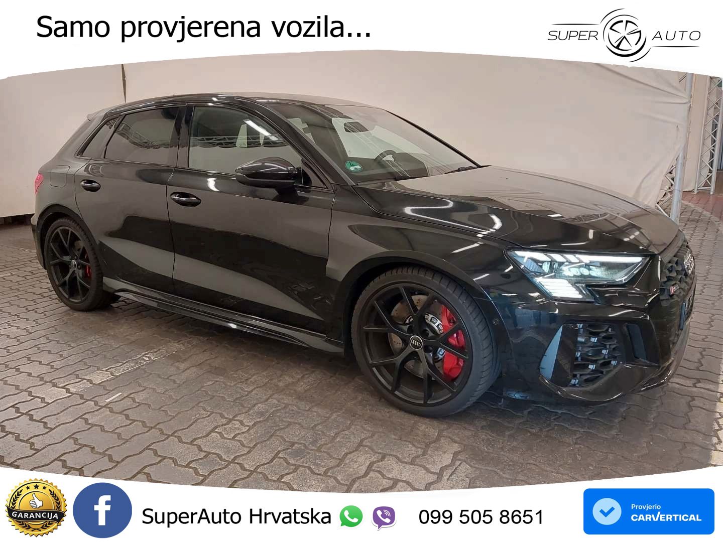 Audi RS3 Sedan 2.5 TFSI (400 KS) quattro S tronic LED+GR SJED+ACC