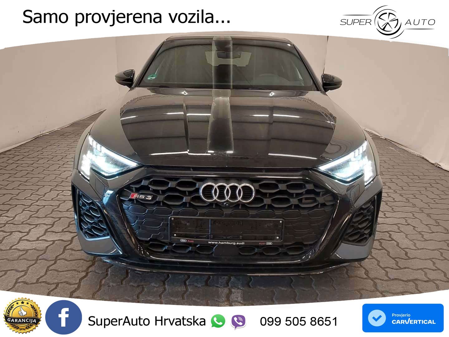 Audi RS3 Sedan 2.5 TFSI (400 KS) quattro S tronic LED+GR SJED+ACC